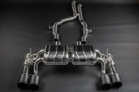 BMW M2 Competition/CS (F87) - Valved Exhaust with Mid-Silencer, Wicrom Tips (OE Actuators) image 0