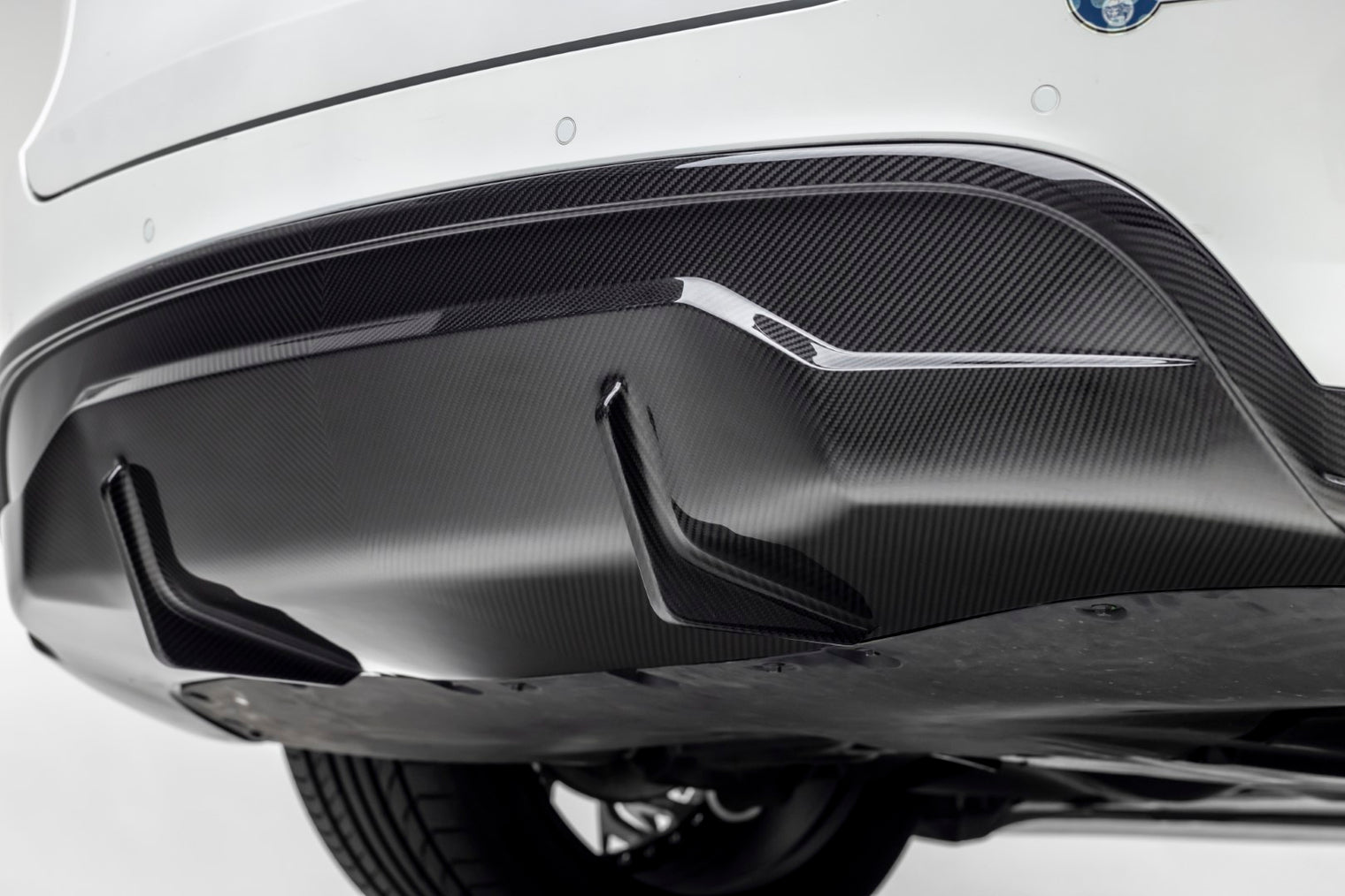 Vorsteiner - VRS Carbon Fiber Aero Rear Diffuser - Tesla Model Y