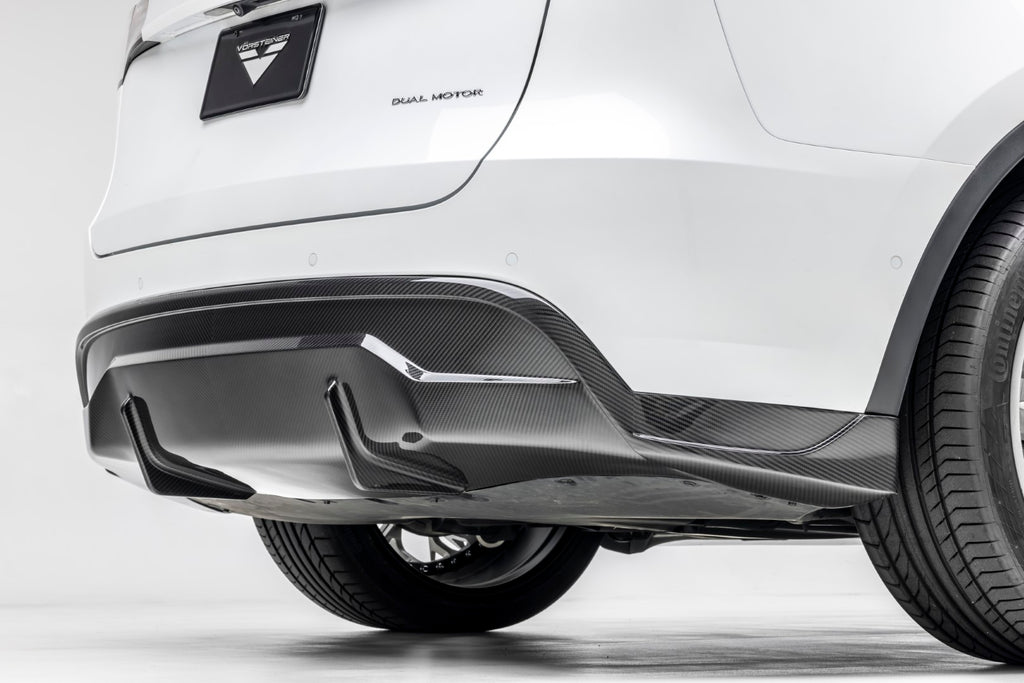 Vorsteiner - VRS Carbon Fiber Aero Rear Diffuser - Tesla Model Y