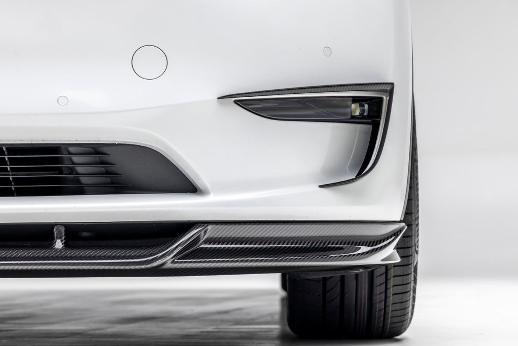 Vorsteiner - VRS Carbon Fiber Aero Front Spoiler - Tesla Model Y