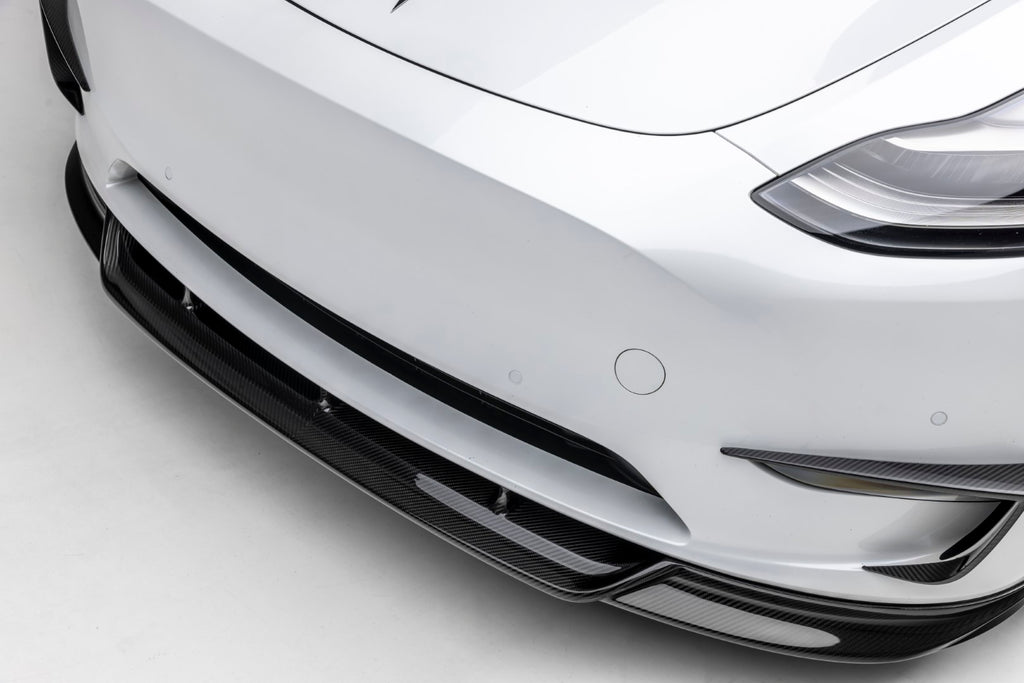 Vorsteiner - VRS Carbon Fiber Aero Front Spoiler - Tesla Model Y