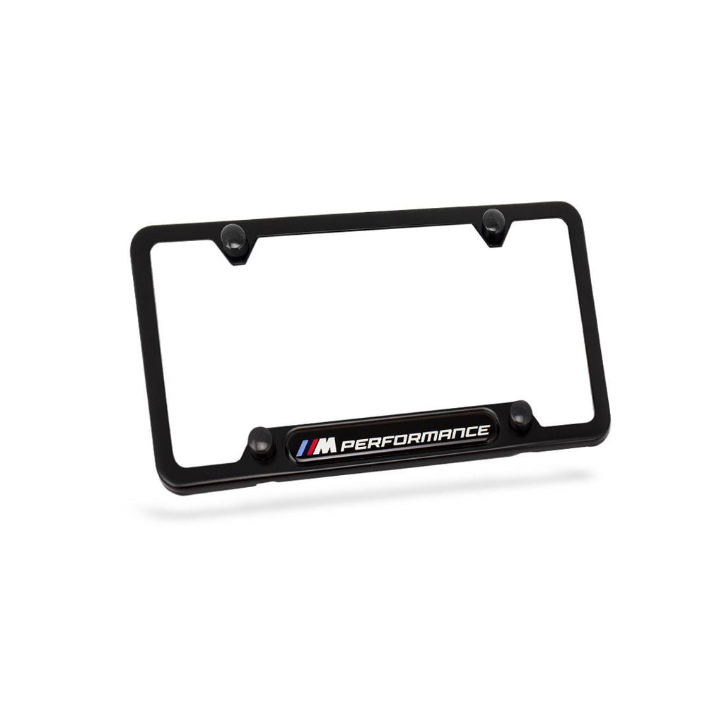 Genuine BMW - M Performance Stainless Steel License Plate Frame