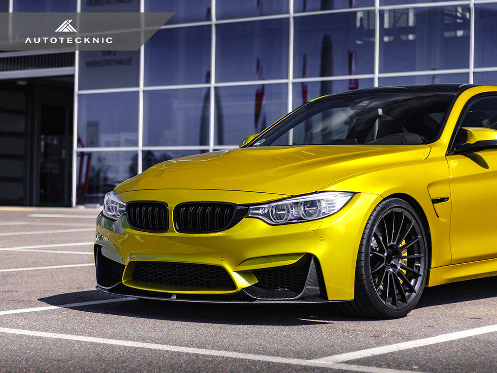 AutoTecknic Dry Carbon Fiber Performante Aero Splitters - F80 M3 | F82 M4