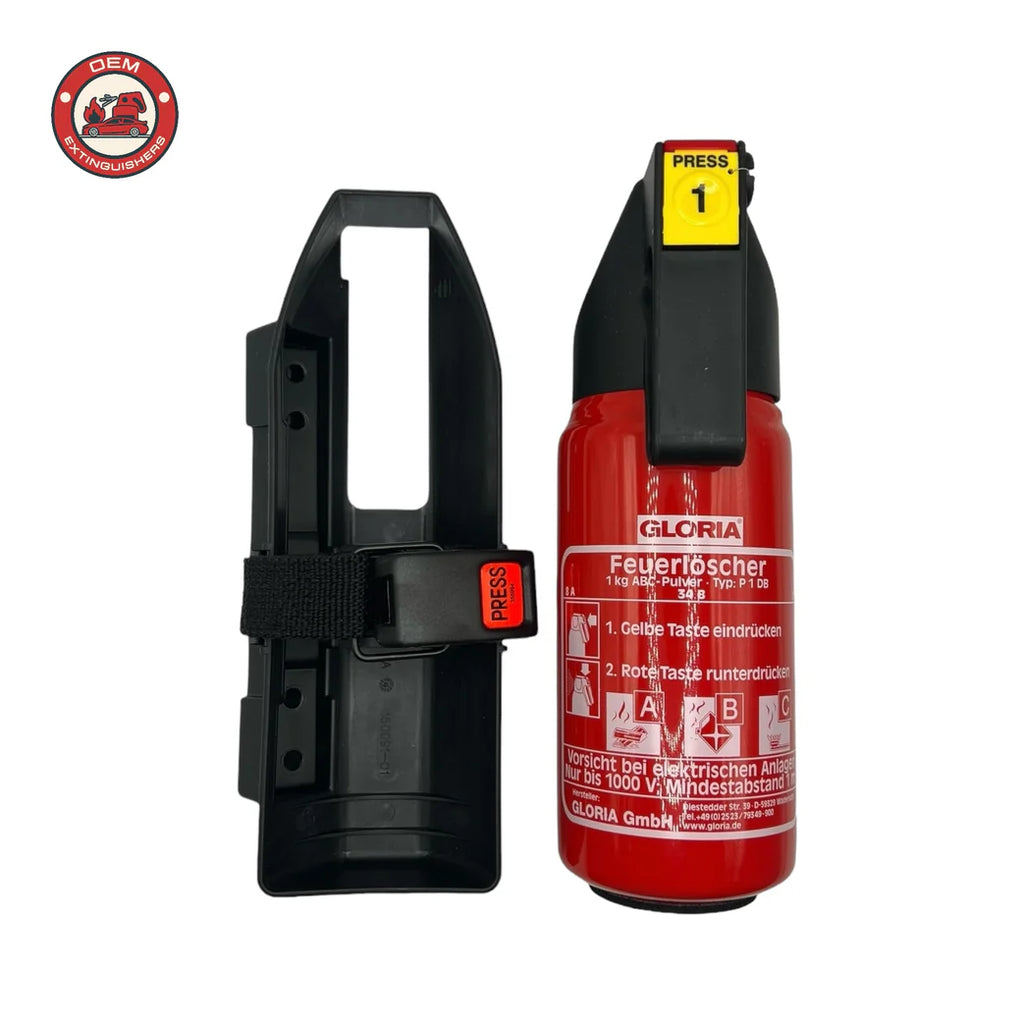 OEMExtinguishers - Gloria OEM Bare Branded Fire Extinguisher - 1Kg