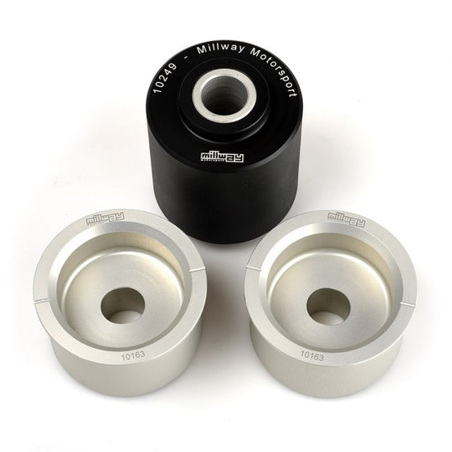 Millway Motorsport - Aluminum/Delrin Rear Differential Bushings - BMW E36 M3
