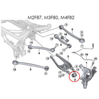 Millway Motorsport - Rear Outer Lower Eccentric Control Arm Bushings - BMW E9X M3