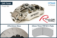 AP Racing -  Radi-CAL CP9668/355mm ENP Competition Front Brake Kit - BMW E36/7 Z3M