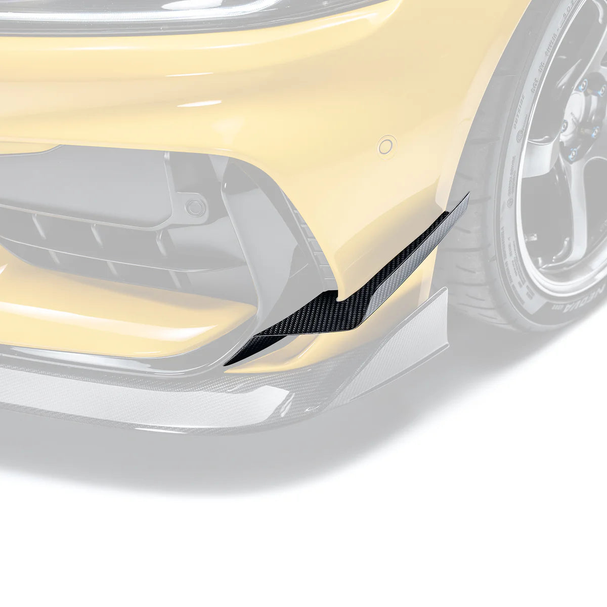ADRO - Prepreg Front Bumper Canards - Toyota GR Supra