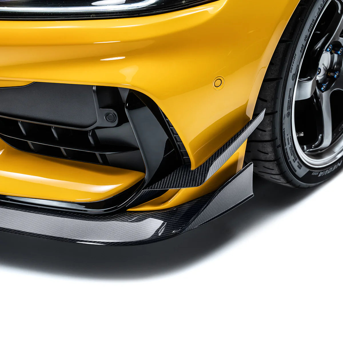 ADRO - V2 Premium Carbon Fiber Front Lip - Toyota GR Supra