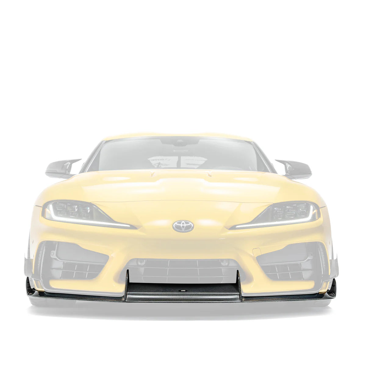 ADRO - V2 Premium Carbon Fiber Front Lip - Toyota GR Supra