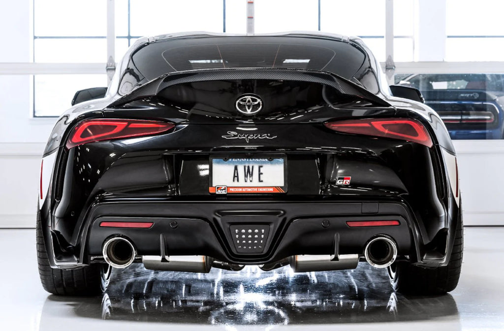 AWE Tuning -  Touring Edition Axleback Catback Exhaust - Toyota A90 Supra