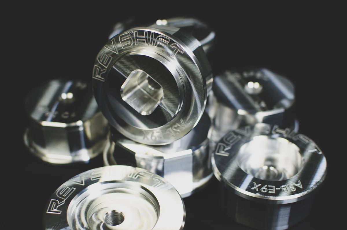 Revshift - Solid Aluminum Rear Subframe Bushings - BMW E9X M3
