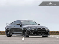 Autotecknic - GT4 Dry Carbon Bumper Canard Set - BMW G8X M3/M4