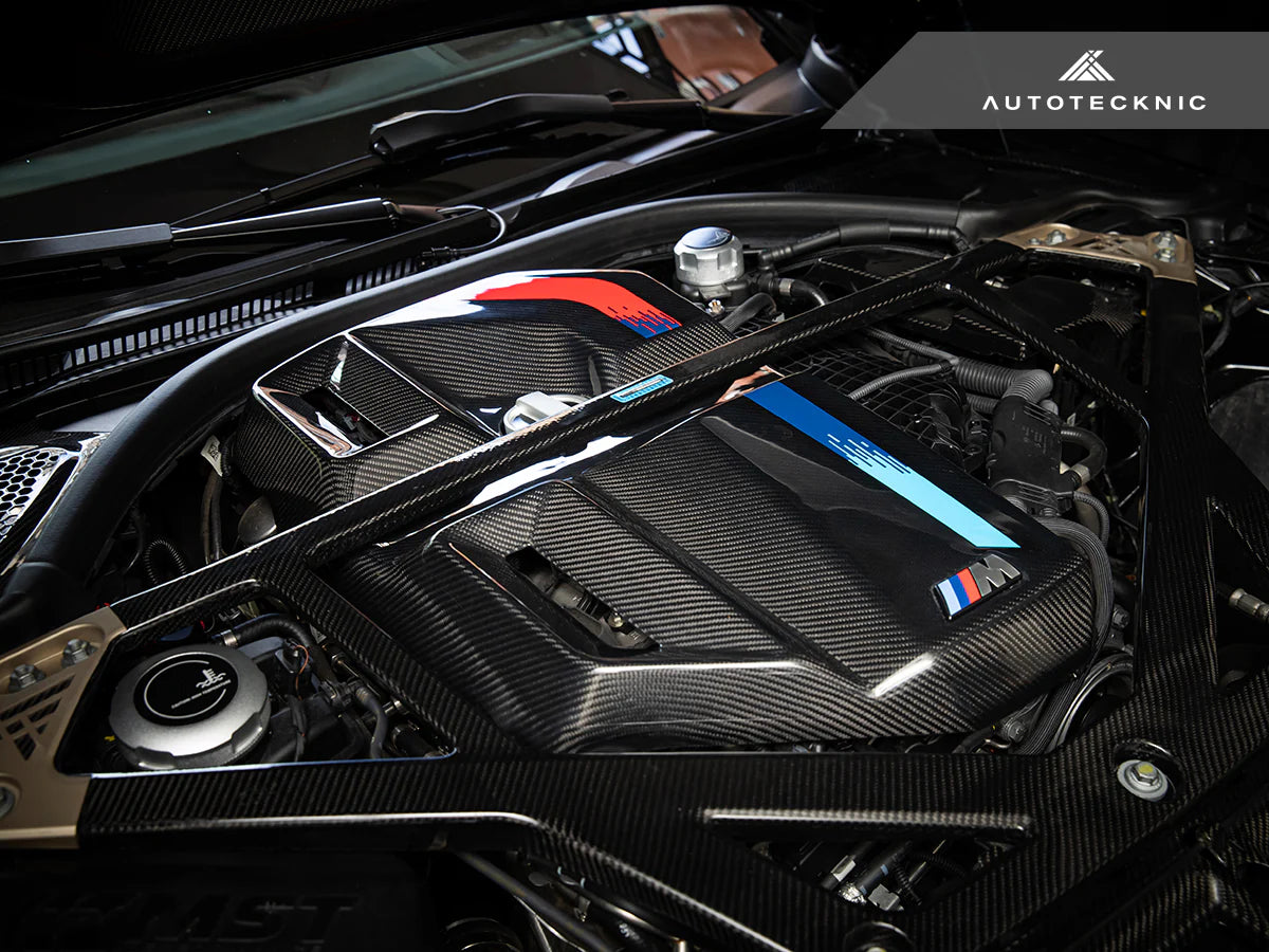 Autotecknic - V2 Dry Carbon Fiber Engine Cover - BMW G8X M3/M4