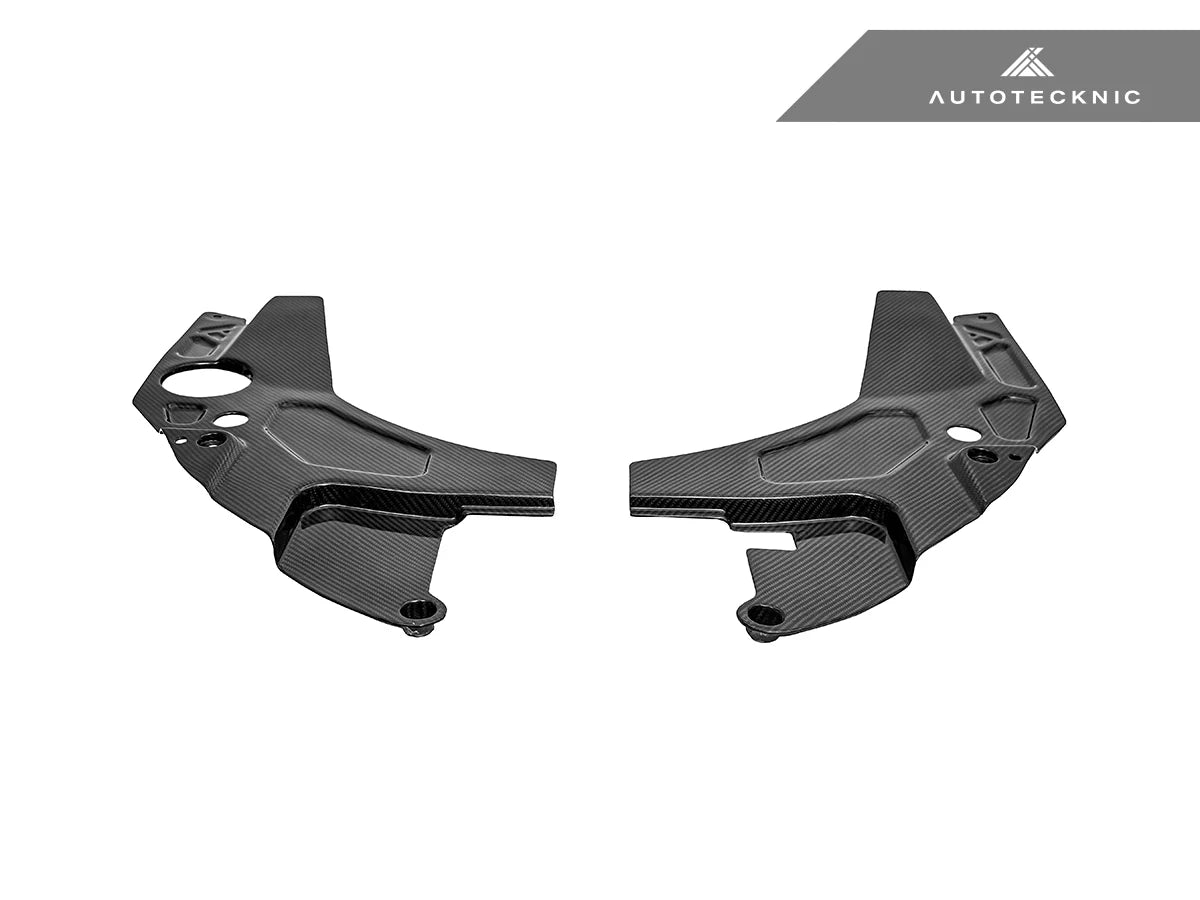 AutoTecknic Dry Carbon V2 Engine Bay Trim Set - BMW G87 M2