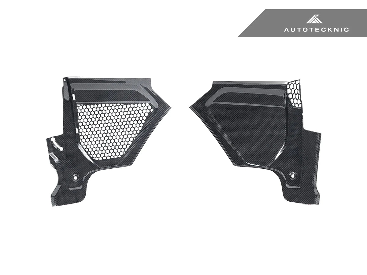 Autotecknic - Dry Carbon Engine Cowl Panel Trim Set - BMW G8X M2/M3/M4
