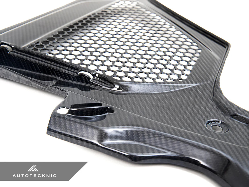 Autotecknic - Dry Carbon Engine Cowl Panel Trim Set - BMW G8X M2/M3/M4