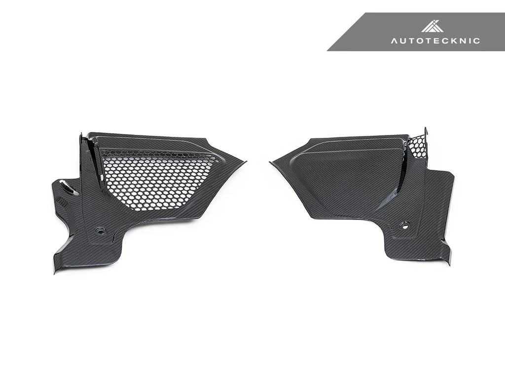 Autotecknic - Dry Carbon Engine Cowl Panel Trim Set - BMW G8X M2/M3/M4