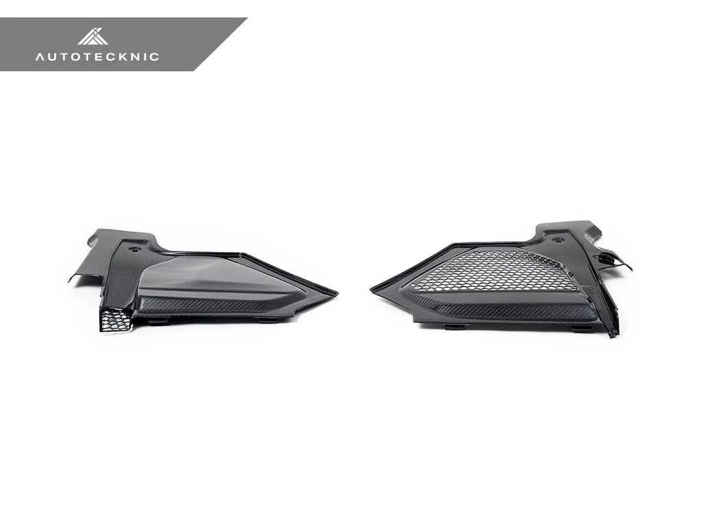 Autotecknic - Dry Carbon Engine Cowl Panel Trim Set - BMW G8X M2/M3/M4