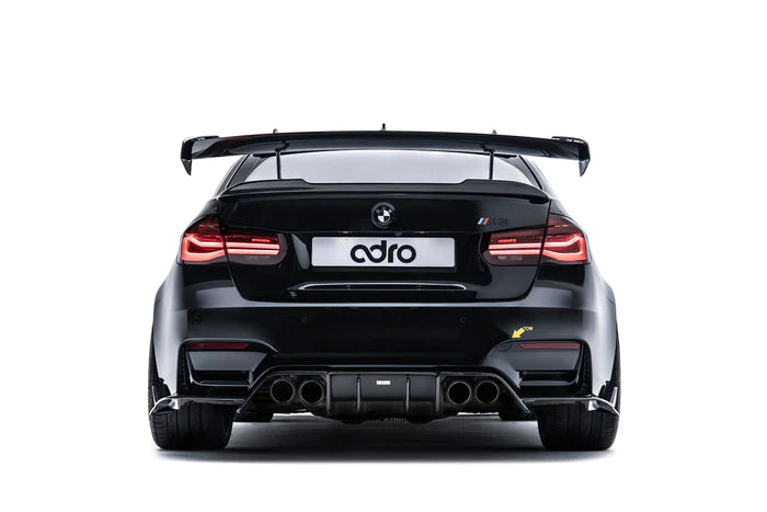 ADRO - Premium Prepreg AT-R1 Carbon Fiber Swan Neck Wing - BMW F82 M4