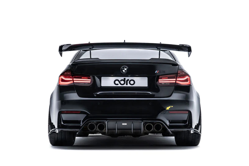 ADRO - Premium Prepreg AT-R1 Carbon Fiber Swan Neck Wing - BMW F82 M4