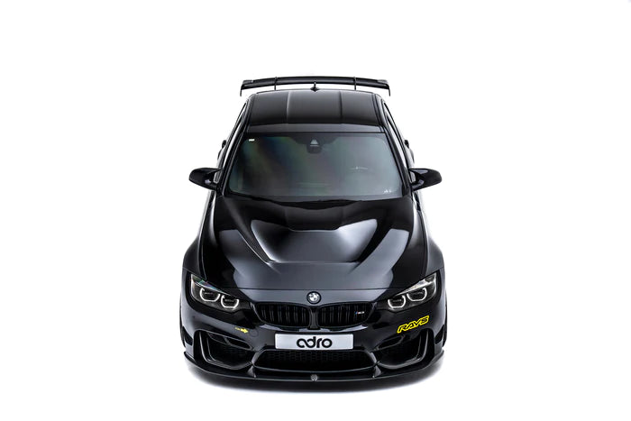 ADRO - Premium Prepreg AT-R1 Carbon Fiber Swan Neck Wing - BMW F82 M4