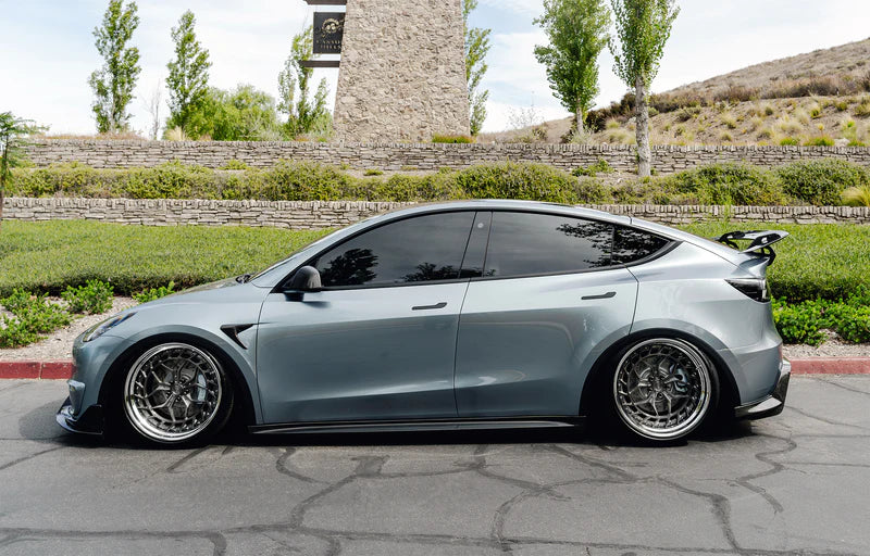 ADRO - Premium Prepreg AT-S Carbon Fiber Swan Neck Wing - Tesla Model Y