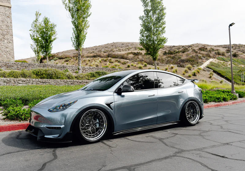 ADRO - Premium Prepreg AT-S Carbon Fiber Swan Neck Wing - Tesla Model Y