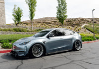 ADRO - Premium Prepreg AT-S Carbon Fiber Swan Neck Wing - Tesla Model Y