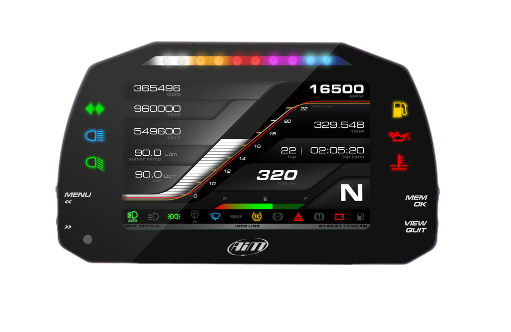 AIM - MXS 1.3 TFT Strada Lite Dash (5.0")