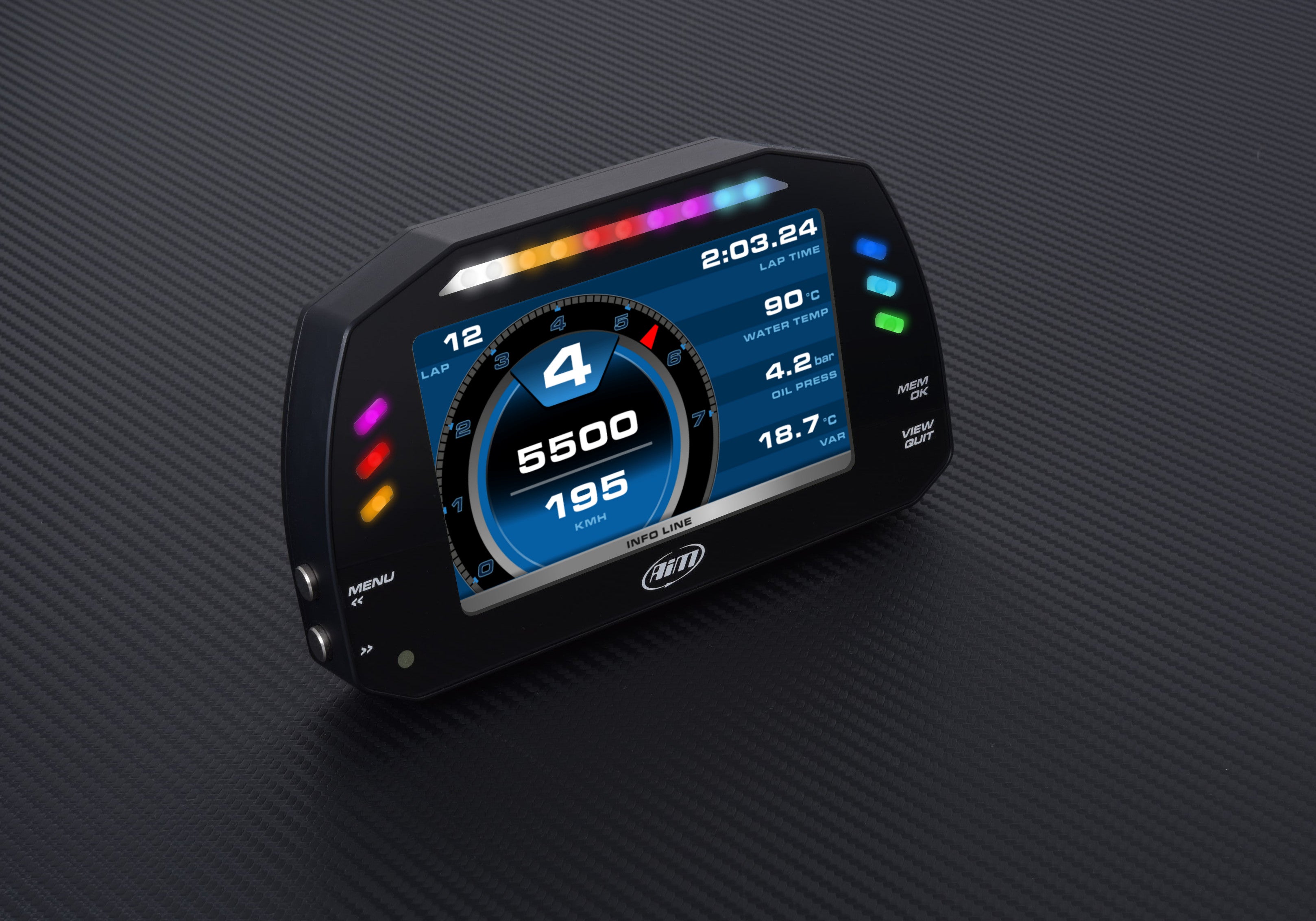 AIM - MXS 1.3 TFT Dash Logger (5.0