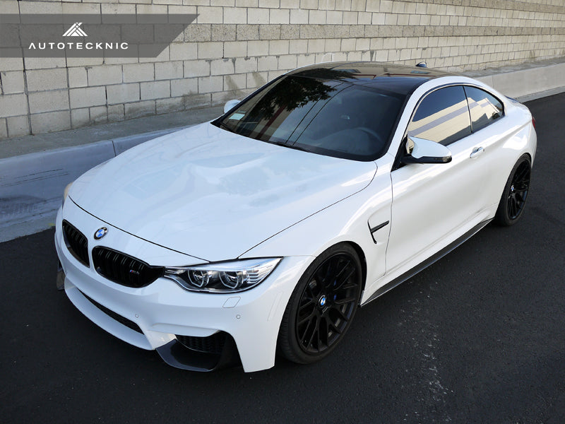 AutoTecknic Dry Carbon Fiber Performante Aero Splitters - F80 M3 | F82 M4