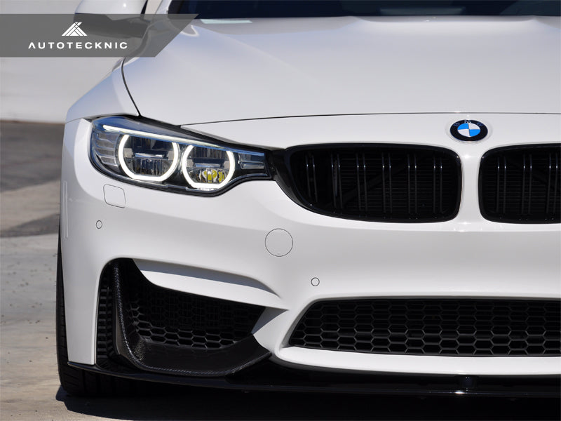 AutoTecknic Dry Carbon Fiber Performante Aero Splitters - F80 M3 | F82 M4