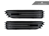 AutoTecknic Replacement Glazing Black Fender Gills - E46 Coupe & Cabrio | M3