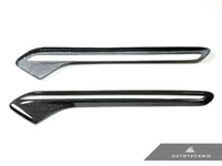 AutoTecknic Dry Carbon Fender Light Trim Set - F06 M6 Gran-Coupe | F12 M6 Cabrio | F13 M6 Coupe