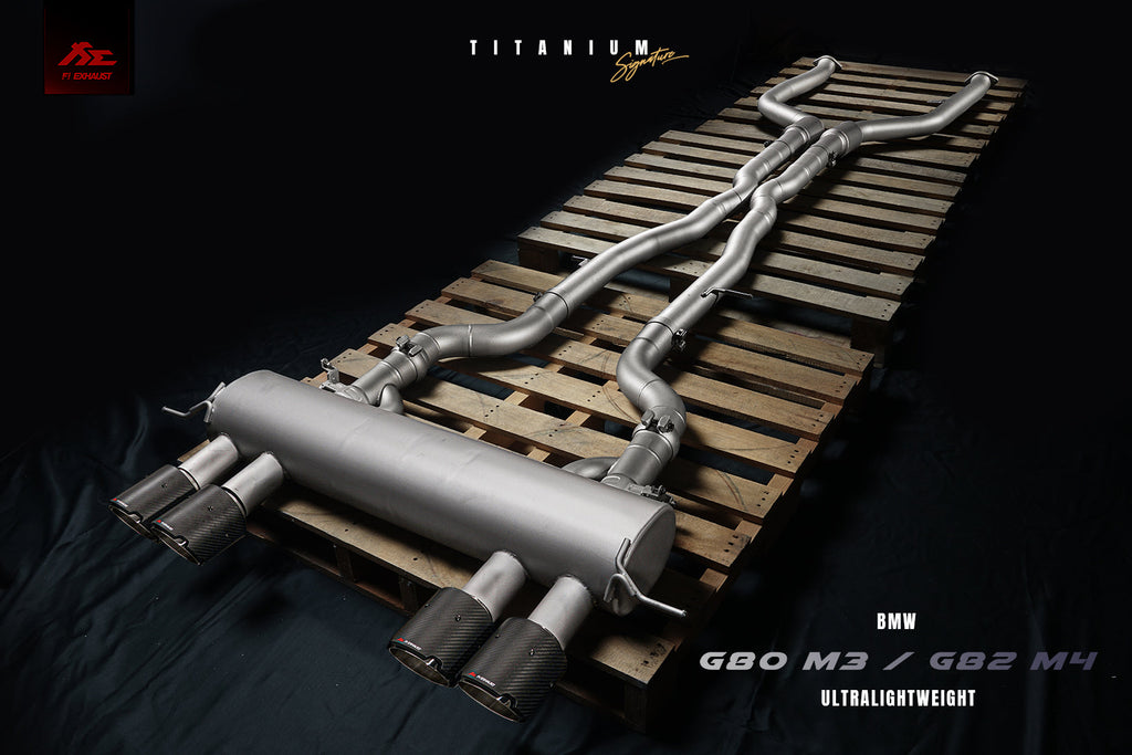 Fi Exhaust - Titanium Valvetronic Signature Exhaust - BMW G8X M3/M4