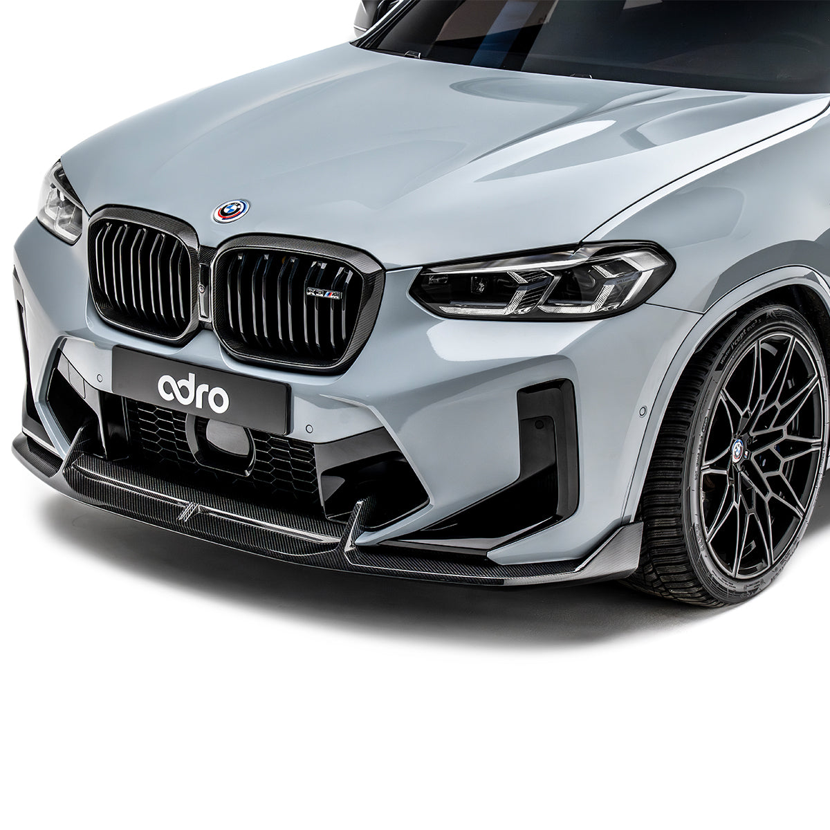 ADRO Carbon Fiber Front Lip BMW F97 X3M European Auto Source adro-carbon-fiber-front-lip-bmw-f97-x3m-european-auto-source
