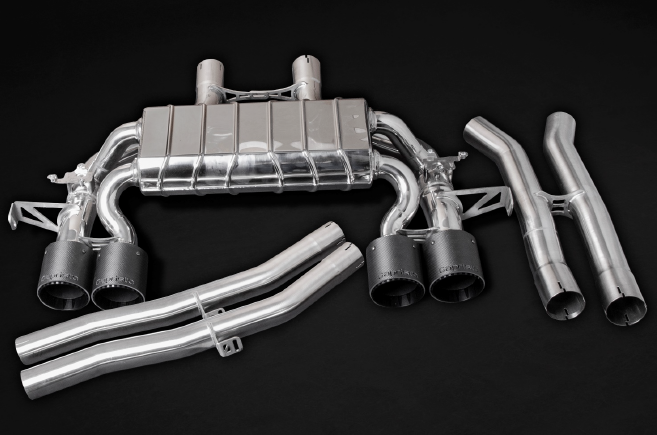 Capristo - Valved Catback Exhaust with Wicrom Tips (OE Actuators) - BMW G8X M3/M4