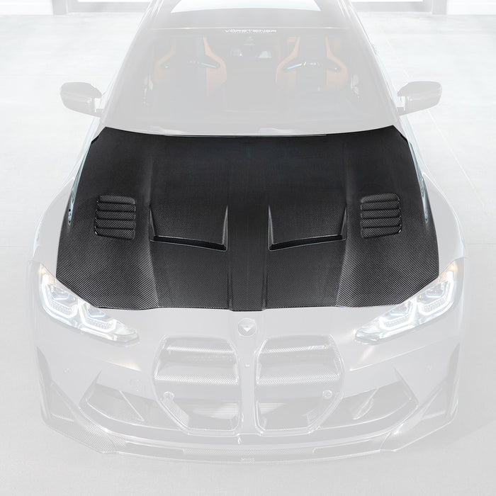 Vorsteiner - GTS-V Carbon Fiber Aero Hood - BMW G8X M3/M4