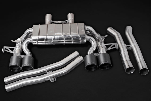 Capristo - Valved Catback Exhaust with Wicrom Tips (OE Actuators) - BMW G83 M4