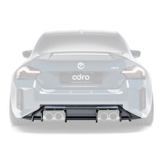 ADRO - V2 Carbon Fiber Rear Diffuser - BMW G87 M2