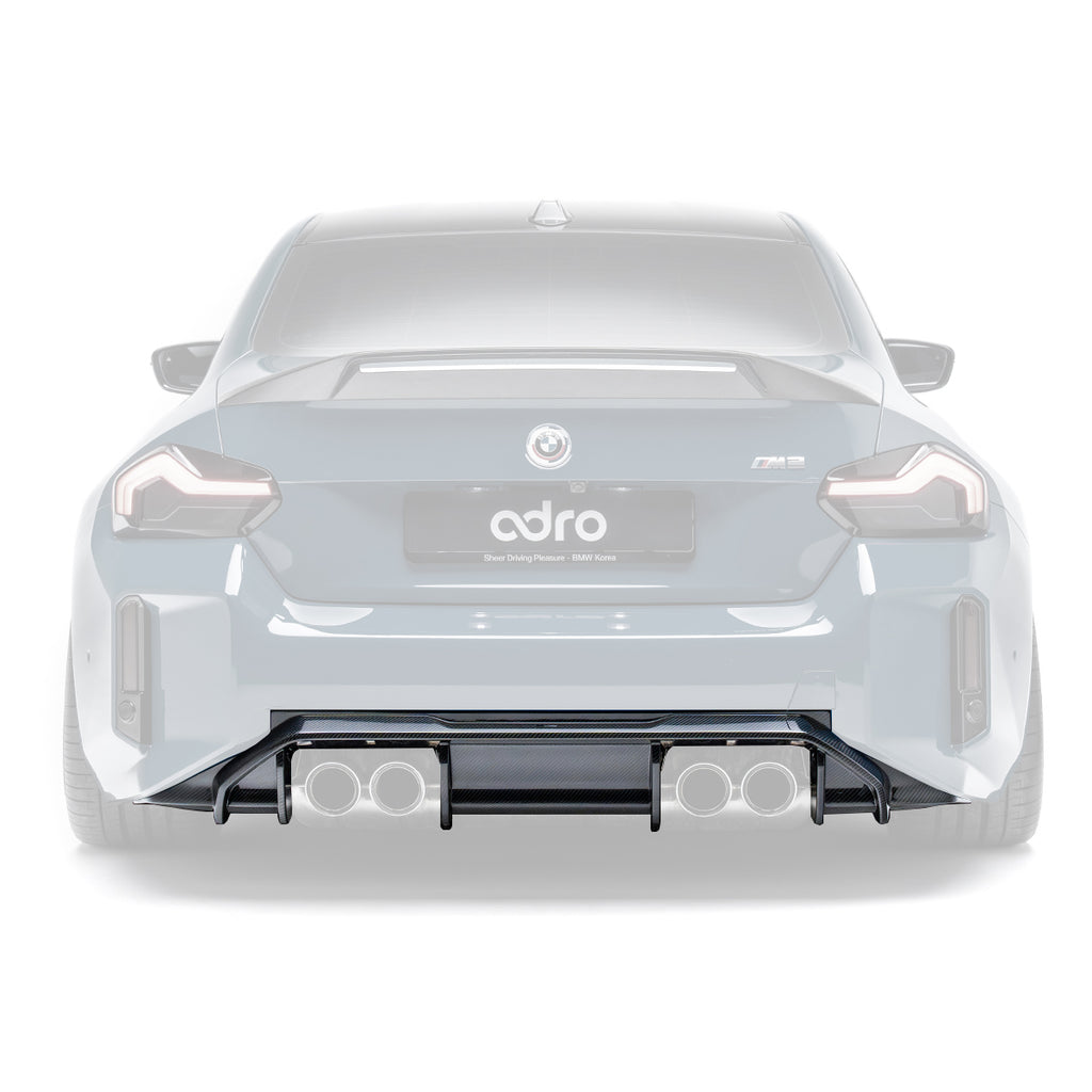 ADRO - V2 Carbon Fiber Rear Diffuser - BMW G87 M2