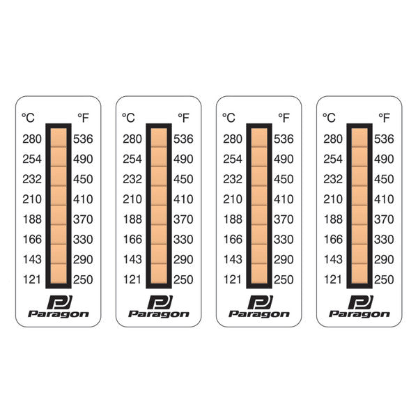 Paragon Performance - Brake Caliper Temperature Indicator Strips (250-