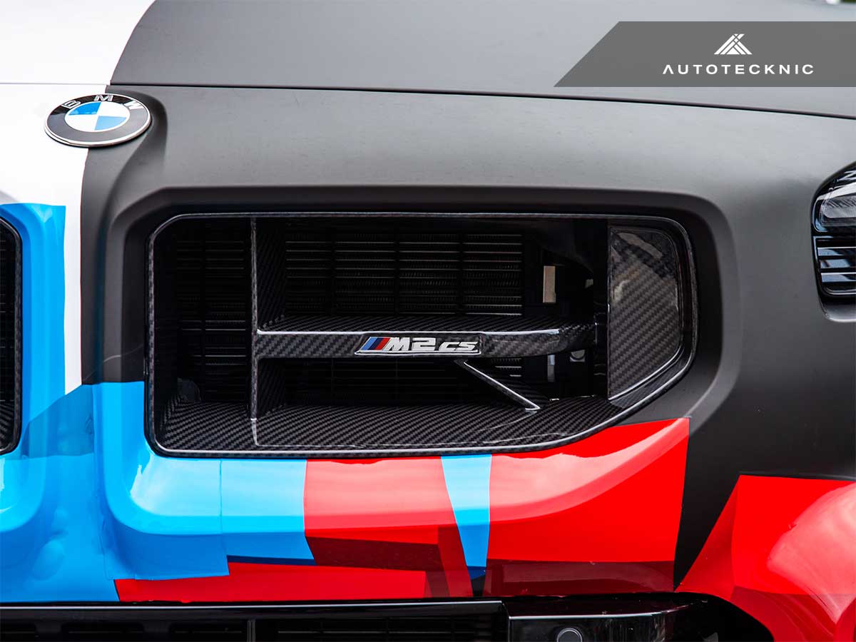 AutoTecknic - Dry Carbon Clubsport Front Grille - BMW G87 M2