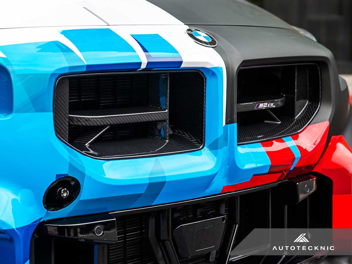 AutoTecknic - Dry Carbon Clubsport Front Grille - BMW G87 M2