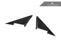 AutoTecknic - Dry Carbon Side Mirror Wind Deflector Set - BMW G87 M2