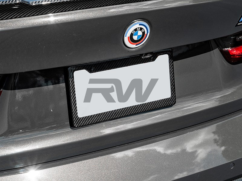 RW Carbon - Carbon Fiber License Plate Frame