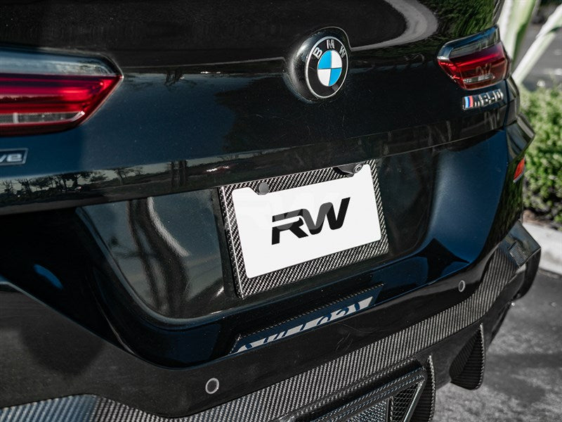 RW Carbon - Carbon Fiber License Plate Frame