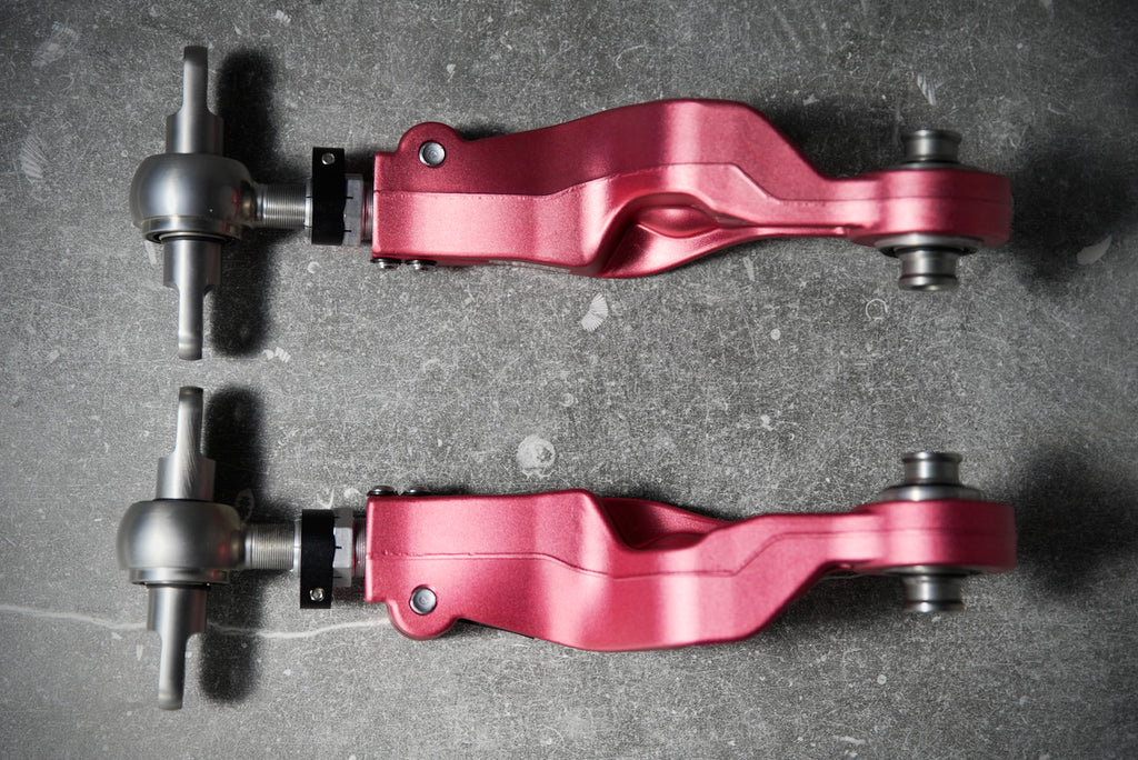 N2itive - ARTAN SX-P2 Forged Adjustable Rear Upper Camber Arms - Tesla Model S/Model X Plaid