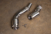 Valvetronic Designs - Stainless High-Flow Catted Downpipes (400 Cell) - BMW F8X M2/M3/M4